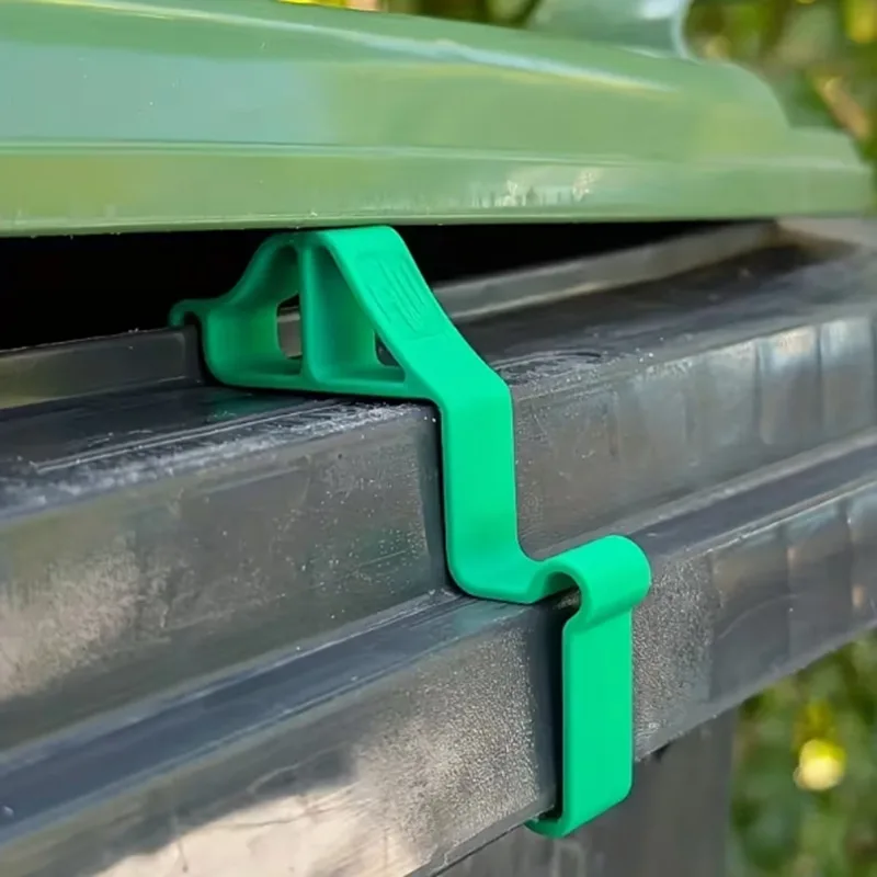 Clip de ventilación para cubos de basura con control de olores y tapas, mantiene sus contenedores exteriores frescos y limpios para cubos de basura de cocina al aire libre