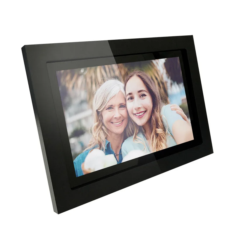 

WiFi Electronic Photo Frame HD Display Touch Screen 16GB Storage Smart English Sexy Video 10 Inch Digital Photo Album Frame