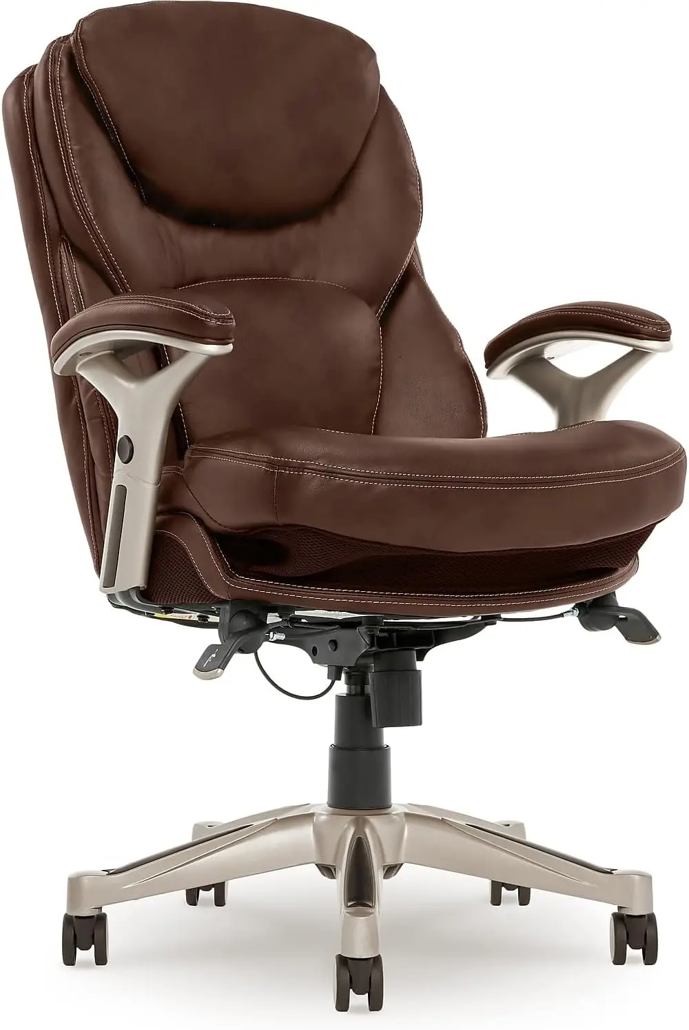 

Serta Claremont Ergonomic Executive Office Motion Technology, Adjustable Mid Back Desk Chair with Lumbar Support