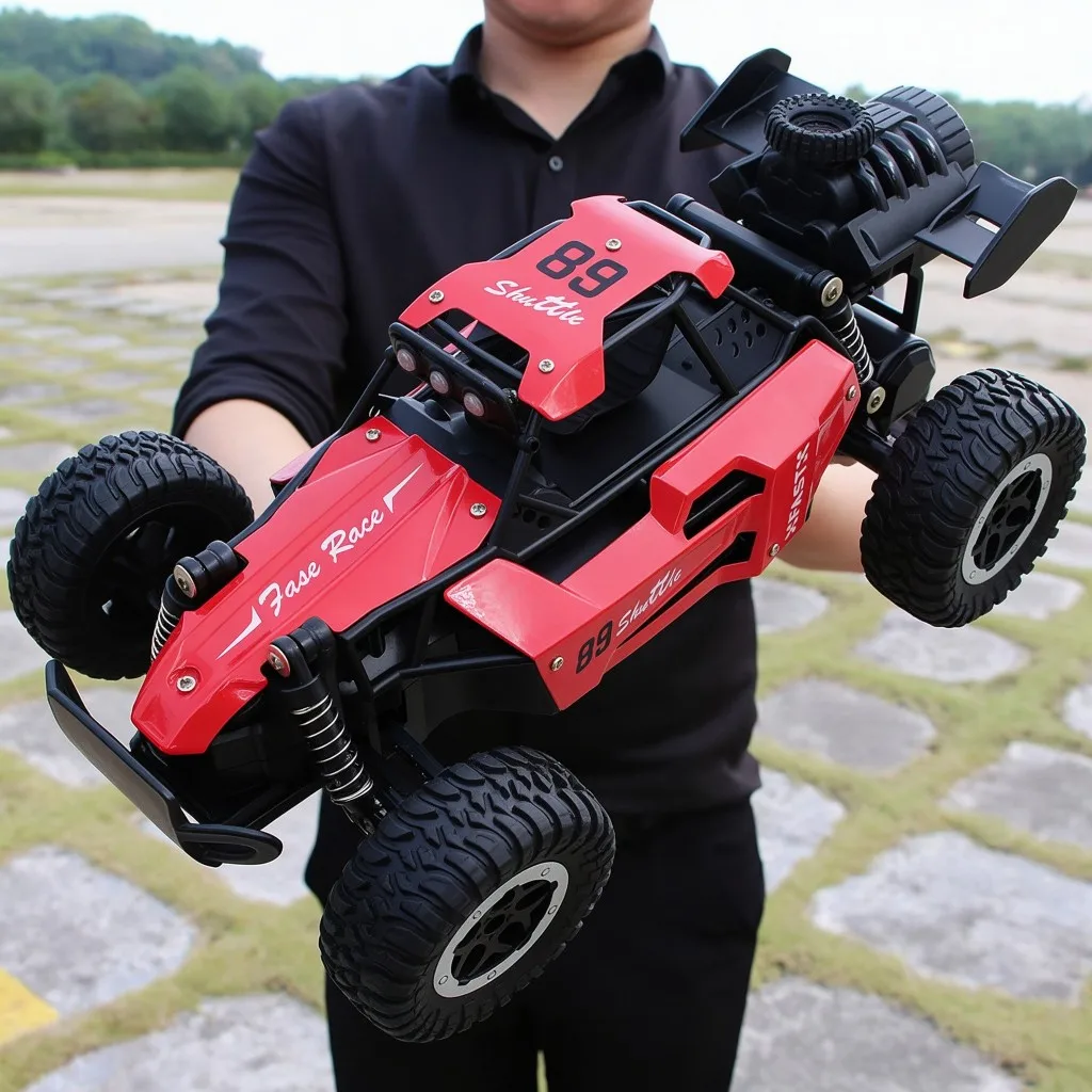1:12 / 1:16 2WD RC Car With Led Lights 2.4G Radio Remote Control Cars Buggy Off-Road Control Trucks Boys Toys for Children