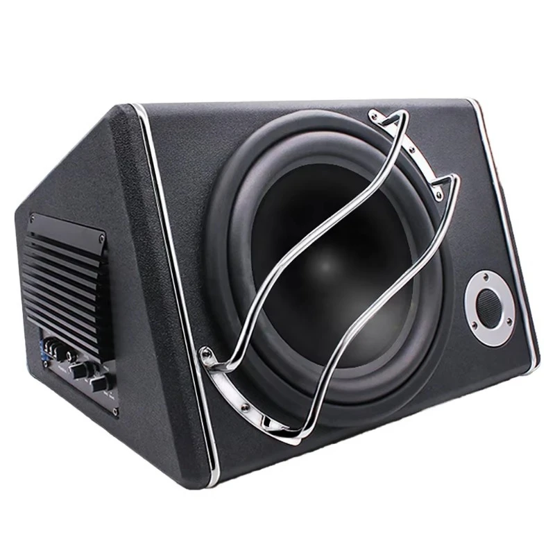 

Car audio subwoofer heavy bass high power 12v active car subwoofer 10 inches with tweeter