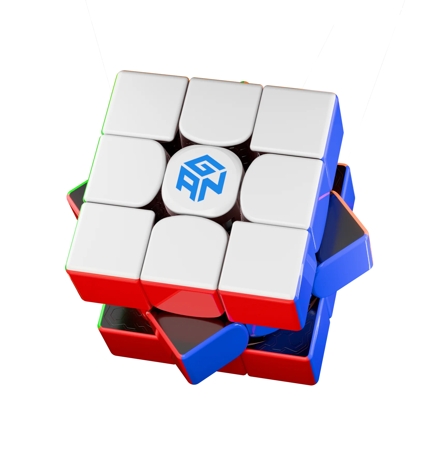 New GAN15 M Maglev UV Magnetic Speed Cube, 2024 Stickerless Professional Fidget Toy, GAN 15M Magic Puzzle Cubo Magic