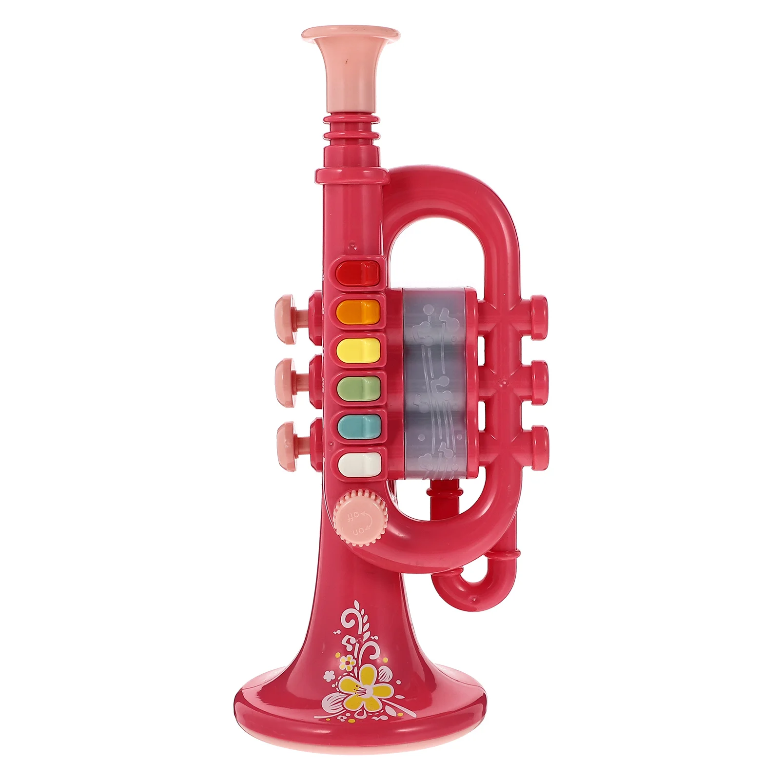 1 conjunto crianças trompete instrumento de aprendizagem musical som criativo brinquedo educativo presente para crianças brinquedos trompete