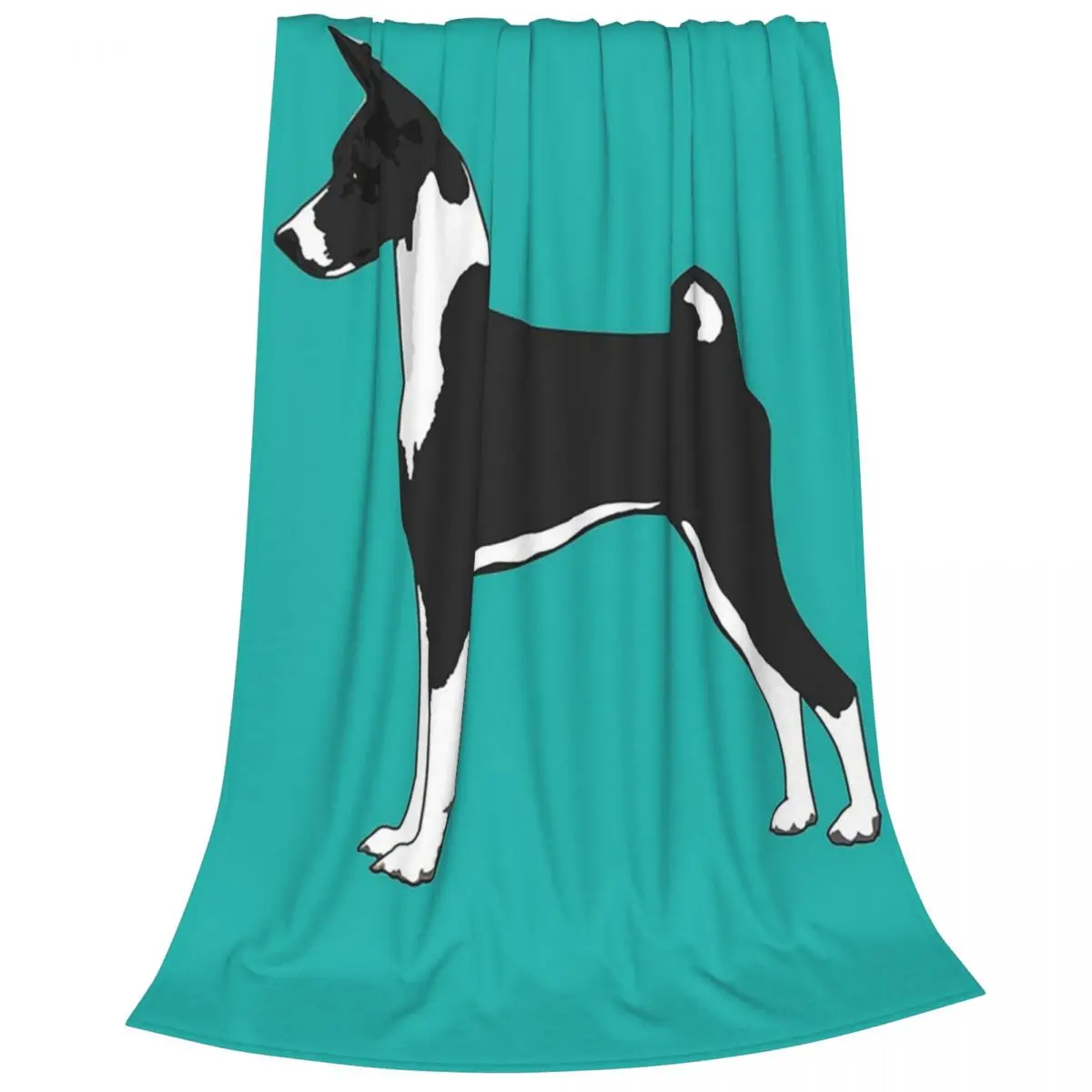 Basenji,graceful For Basenji Lovers Blanket Fleece Super Soft Sofa Throw Blankets For Home Bedroom Travel Throws Bedspread Quilt