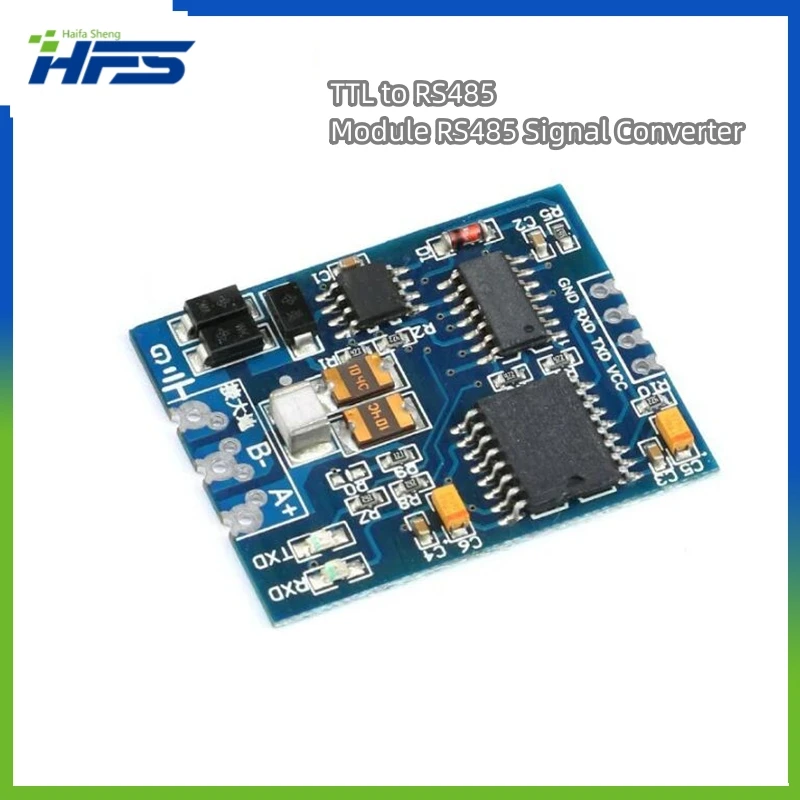 TTL to RS485 RS485 to TTL Signal Converter Board Module 3V 5.5V Isolated Single Chip Serial Port UART Industrial Grade