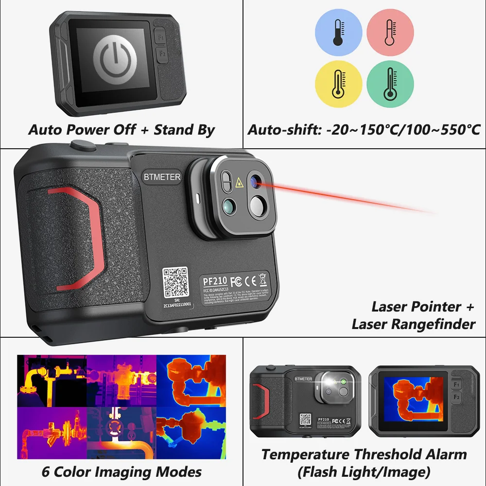 256x192 Thermal Camera Guide H - Industrial Laser Measurement recension och pris