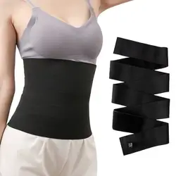 Opaska na pas poporodowa kobiety w ciąży odchudzające brzuch opaska kompresyjna na kostkę pas regulowany bandaż elastyczny trymer gorset Waist Trainer