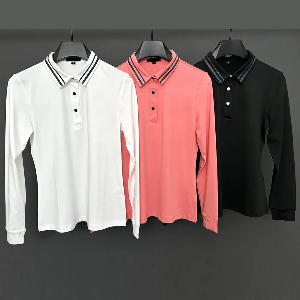 

2025 New Golf Women's T-shirt Autumn Sports Shirt, Comfortable, Skin friendly, Breathable, Free Shipping