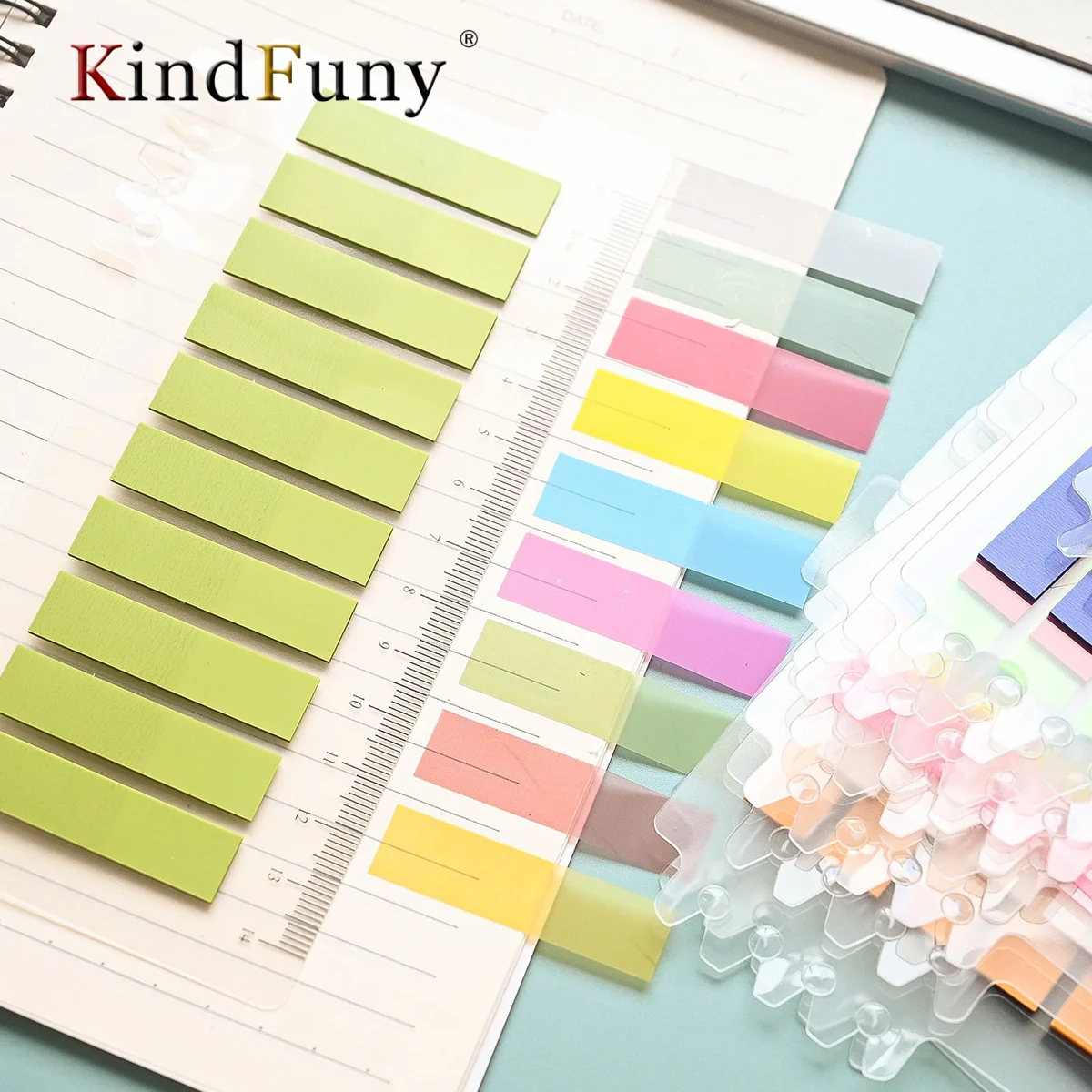 200 ورقة ملاحظات لاصقة واضحة ذاتية اللصق لوحات مذكرة ملونة لمكتب المدرسة كتاب الشرح مؤشر علامات التبويب القرطاسية