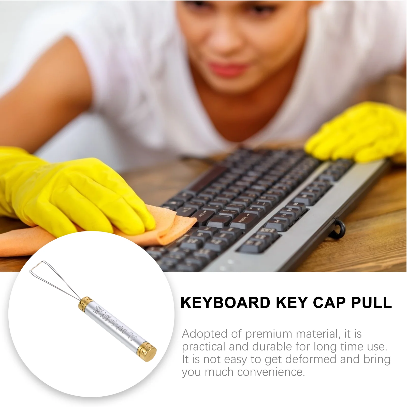 Key Puller Keyboards Computer Accessory Mechanical Accessories Portable Keycap Remover Adorable Abs Supply