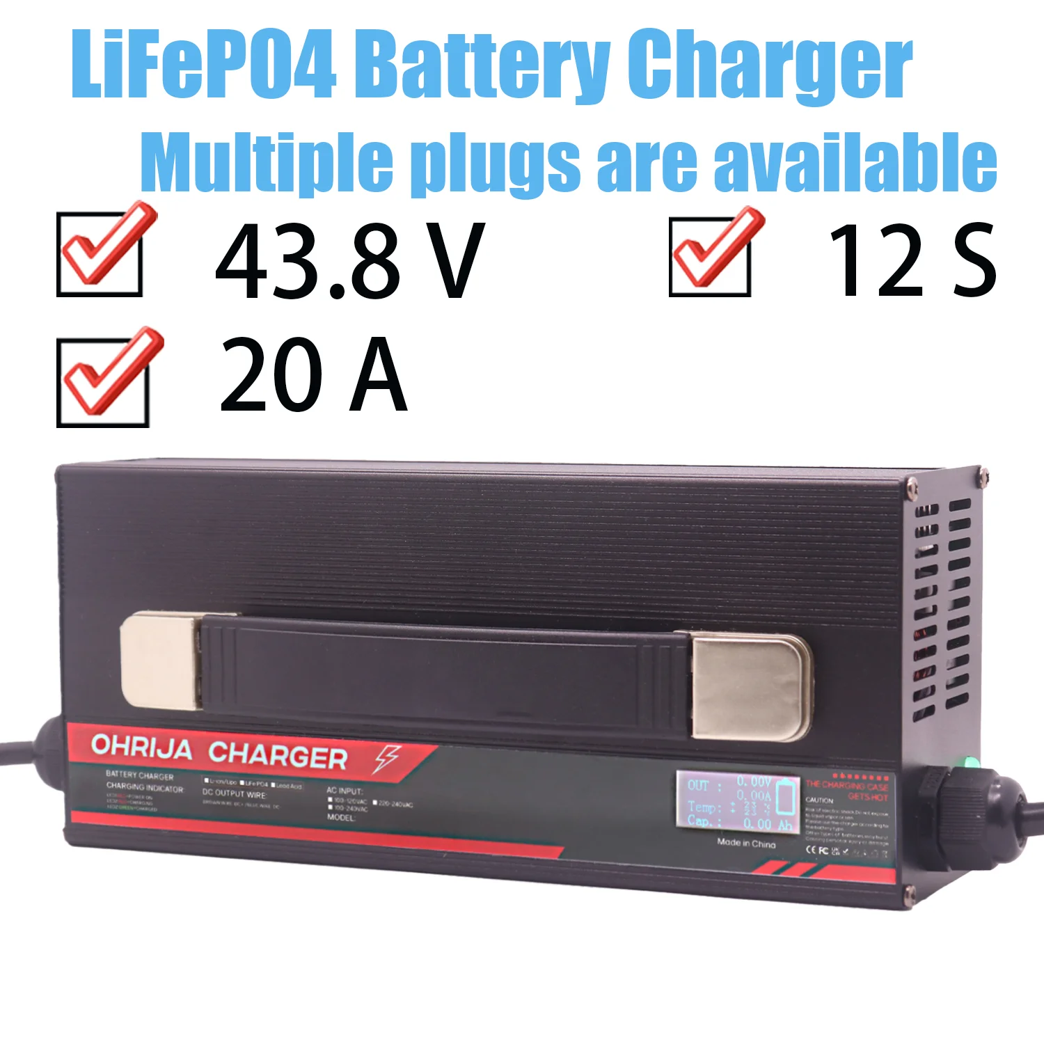 Ohrija 43.8V 20A Al… - image