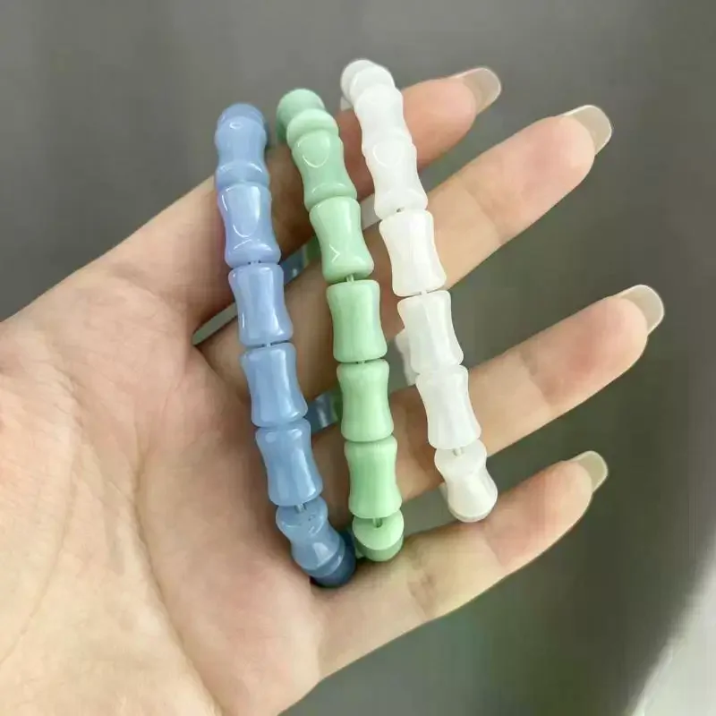 Imitation Jade Bamboo Shape Be - огляд і ціна Bracelets