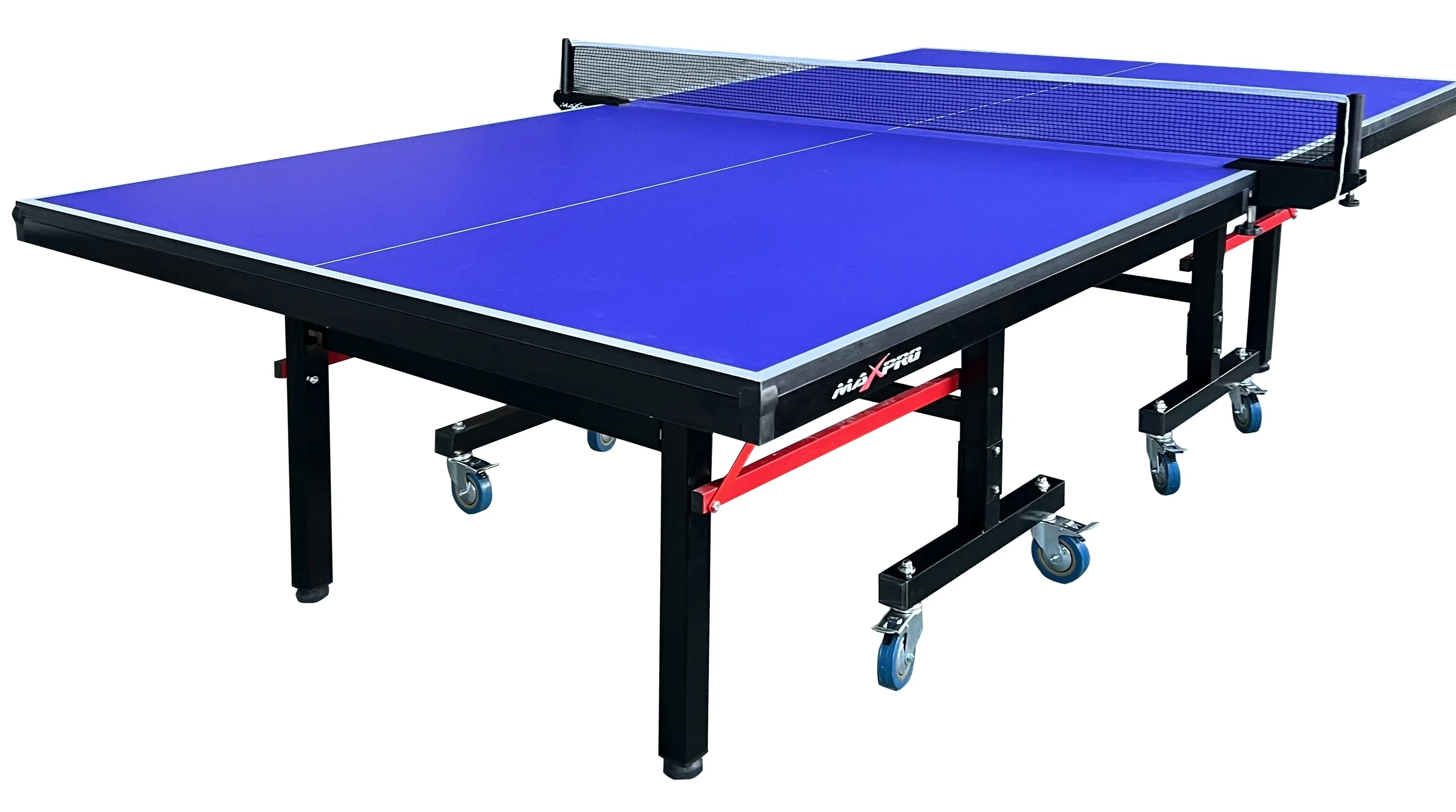 25mm MDF Foldable Movable Indoor table tennis table for competition use