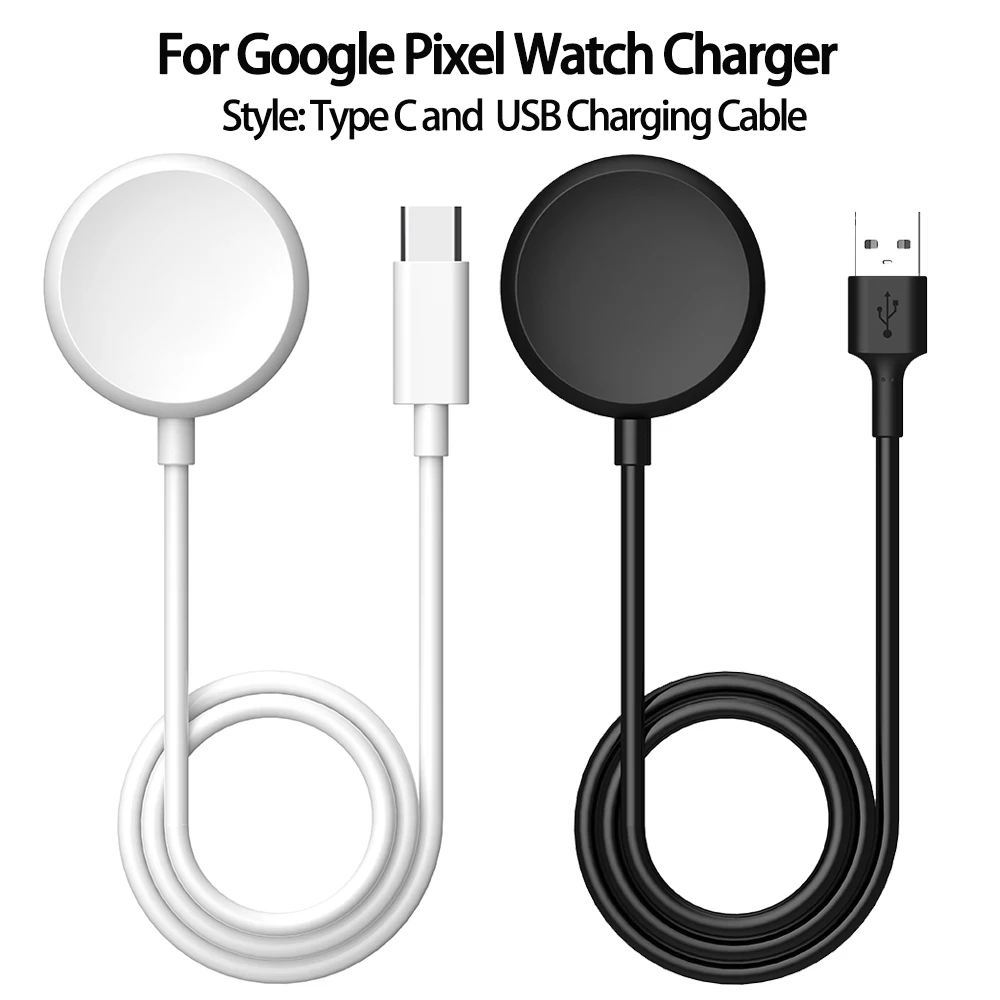 For Google Pixel Watch Charging Cable Type C Charger Adapter Magnetic USB Charging Cable For Google Pixel Watch Charger Cable