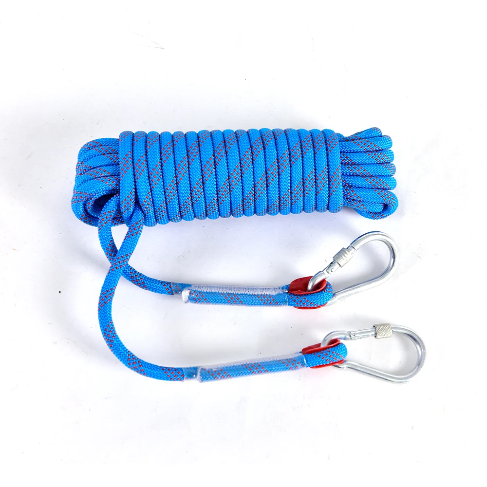 Factory Manufacturer Wholesale Price Fire Rescue Parachute Rope High Strength Safety Rope 6mm 8mm 9mm 10mm Climbing Ropepromote