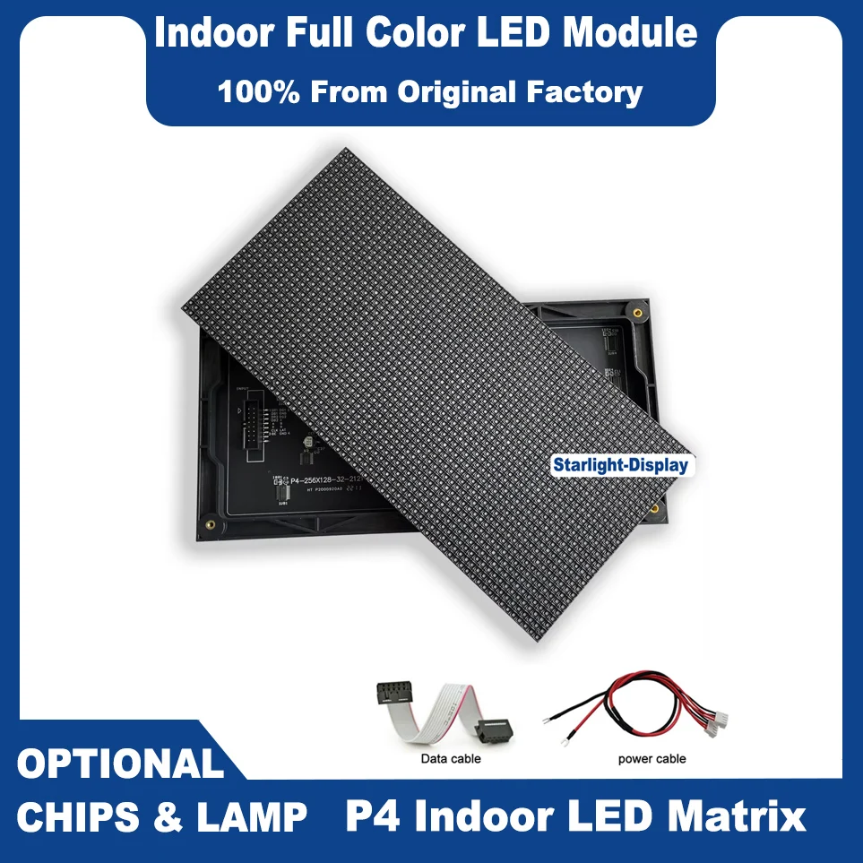 لتقوم بها بنفسك LED داخلي كامل اللون وحدة P4 320*160 مللي متر مصفوفة لوحة 80*40 بكسل RGB SMD2121 شاشة LED عالية الجودة/عرض جدار الفيديو #1