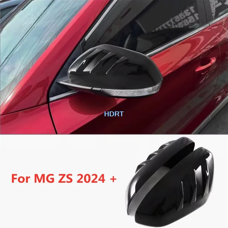 

Для MG ZS 2024 + крышка заднего вида, зеркальная Светоотражающая крышка зеркала, протектор автомобиля, декоративные аксессуары, внешняя наклейка