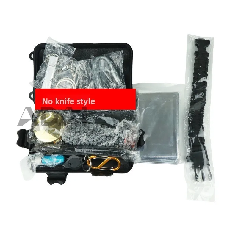 

Newly upgraded outdoor rescue kit with multifunctional outdoor first aid kit, durable and high-quality materials