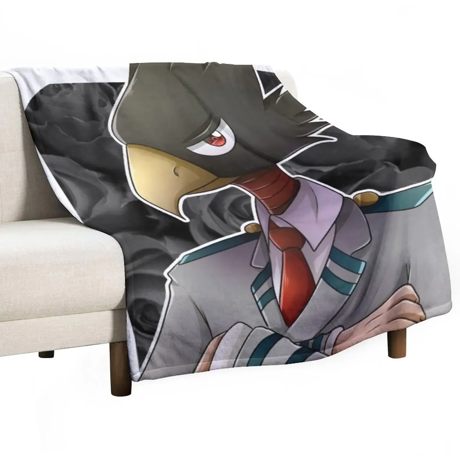 

Fumikage Tokoyami Throw Blanket Extra Large Throw For Baby Furrys Blankets