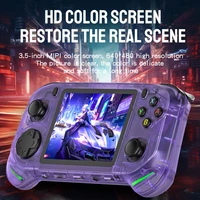 NEW RX6H Retro Handheld Game Console Linux System 3.5 Inch IPS Screen Portable Pocket Video Player 64GB Games Kid Gift 3