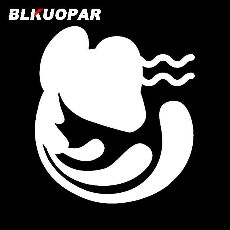 BLKUOPAR for Card with Astrology Aquarius Zodiac Sign Car Stickers Sunscreen Decals JDM Accessoires Windshield Vinyl Car Wrap