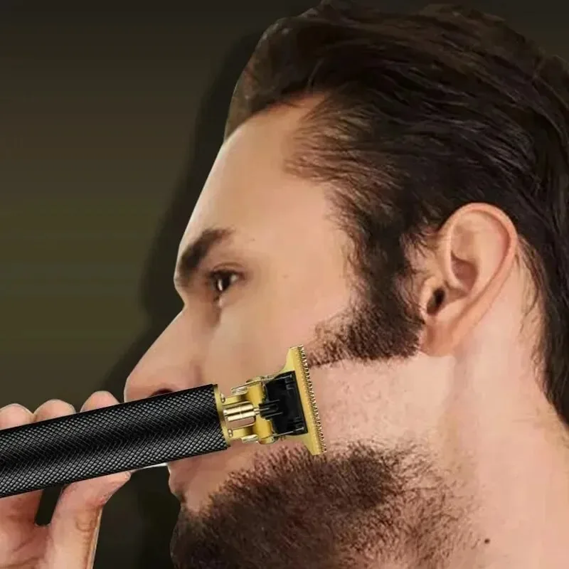 2026 T9 Elektrischer Haarschneider 0mm Glatzkopf-Trimmer Professioneller USB-Akku-Rasierer Tragbarer Barber-Trimmer für Herren Haarschnitt zu Hause – Detail 6