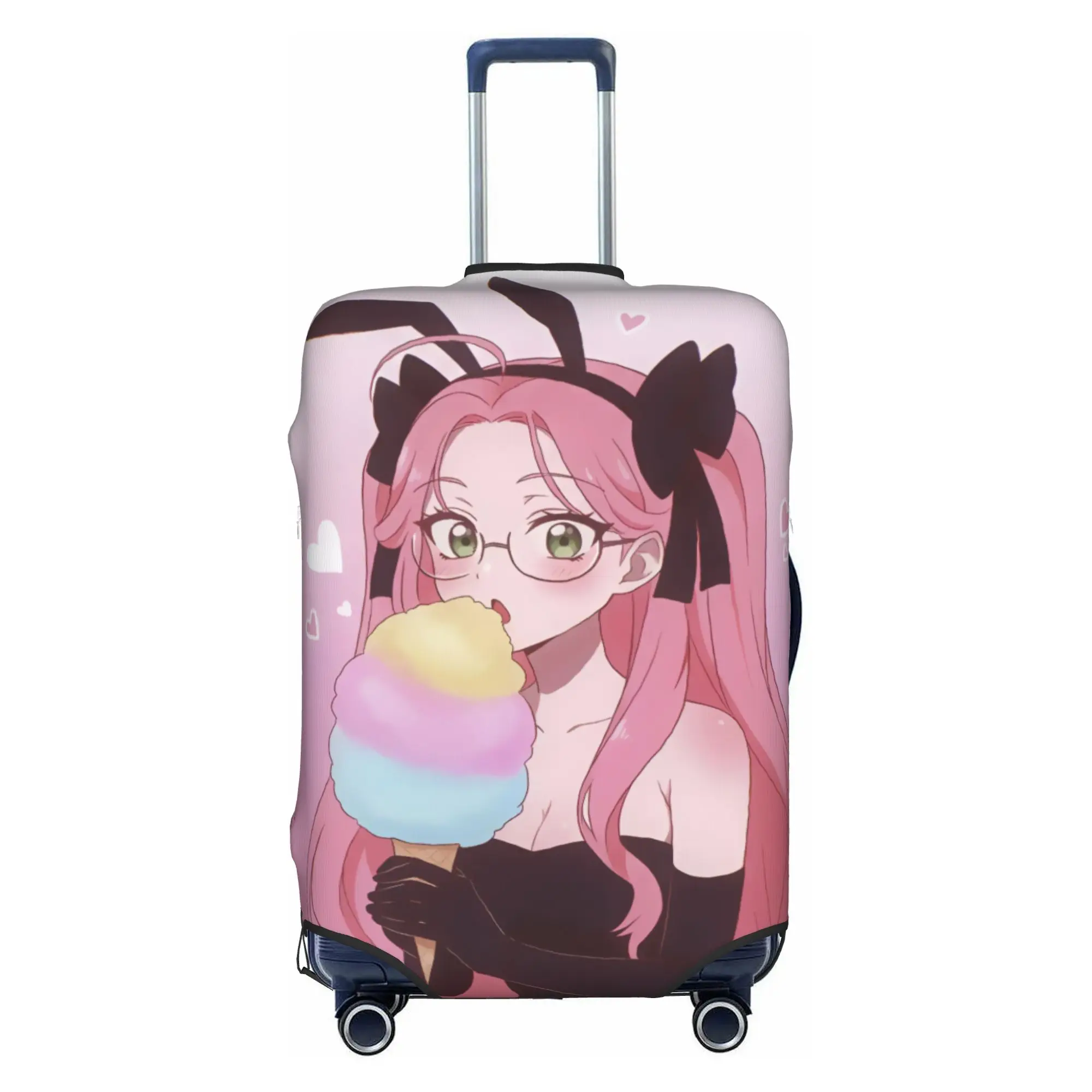 Custom Aliens Stages Travel Luggage Cover Dust Proof Dystopian Music Web Series Suitcase Cover Protector Fit 18-32 Inch