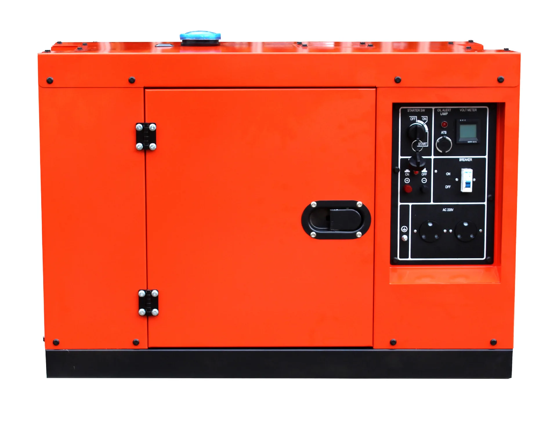 Super Quiet 5.5KW/6.5KW Backup Power Silent Air-Cooled Generator Auto Start Remote Start Eco-Friendly Digital Panel