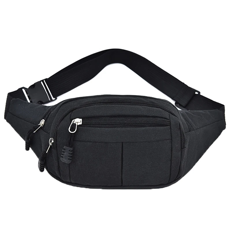 Men\'s Waist Pack Nylon Sport Fanny Bags Boy Drop Leg Bags Hip Bum Belt Bag Travel Riding Motorcycle Crossbody Purse Pouch