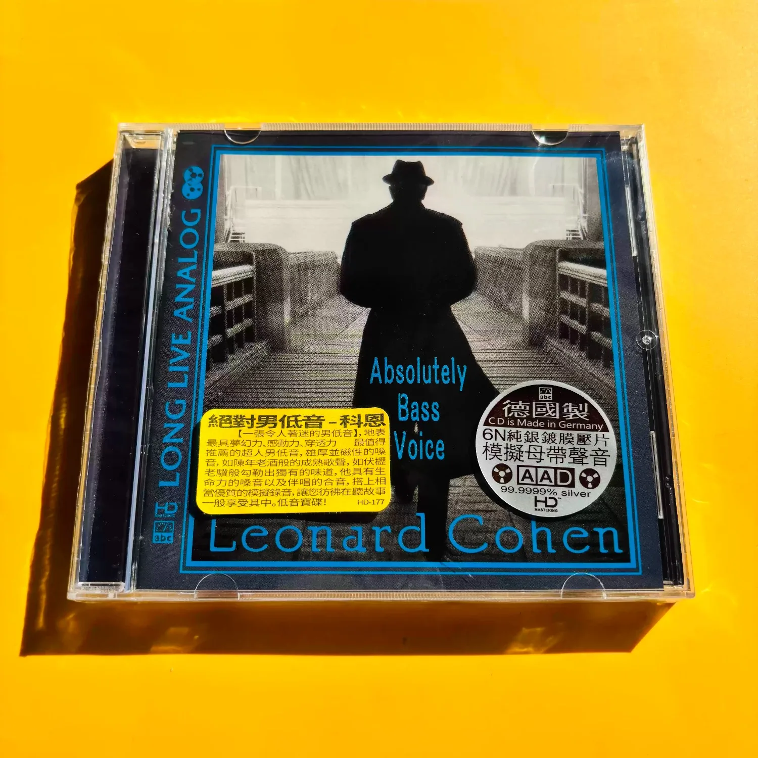Leonard Cohen "Absolutely Bass Voice" - Compilación de Obra Maestra Vocal Folclórica para Audiófilos, Grabación Icónica de Voz con Bajos Profundos