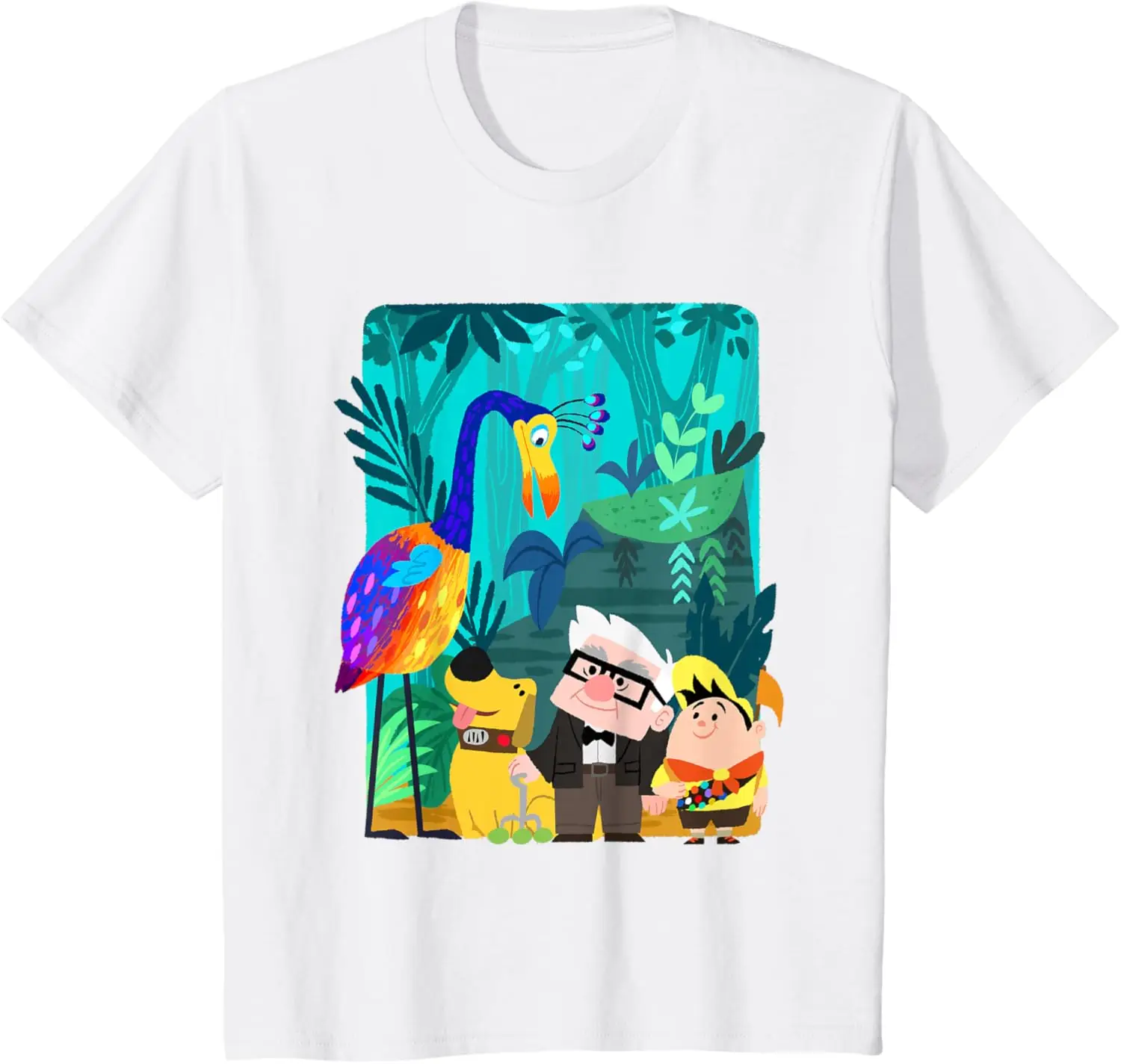 تي شيرت ديزني وبيكسار أب كارل راسل دوج كيفن بارادايس فولز #6