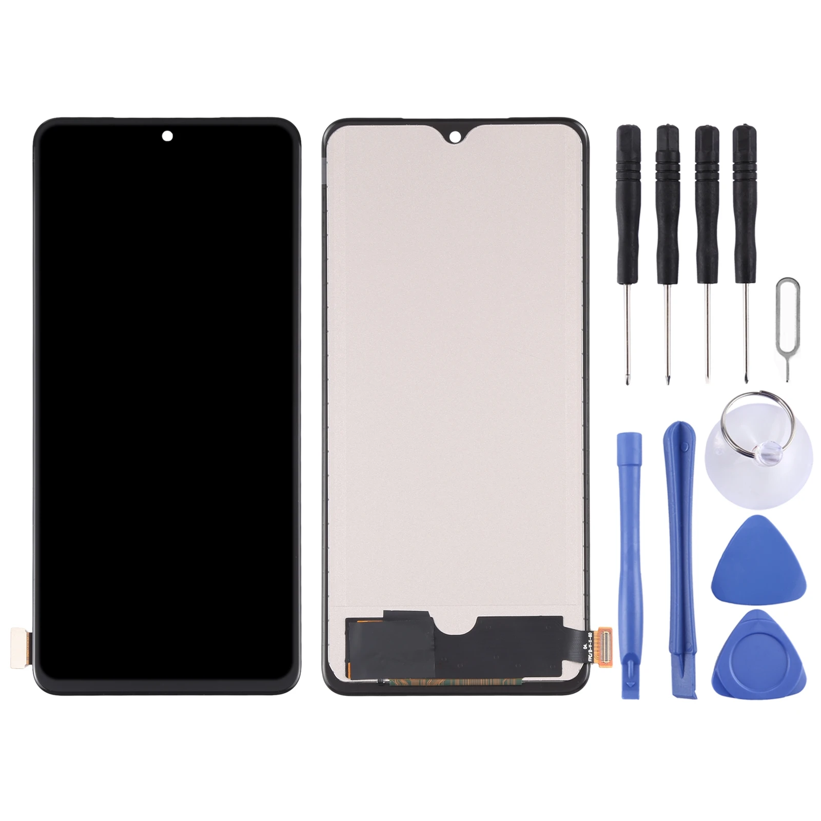 TFT Material LCD Screen and Digitizer Full Assembly for Vivo X60 / X60 (China) V2046A / X60t V2085A / X60s V2059A / X70 V2133A,