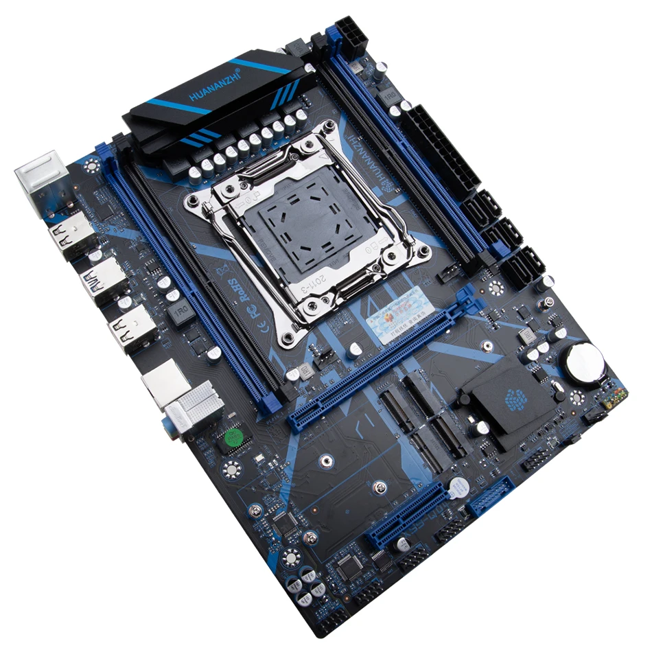 Imagem -04 - Huananzhi X99 Qd4 Lga 20113 Xeon X99 Placa-mãe com Intel e5 2667 v4 Suporte Ddr4 Recc Memória Combo Kit Conjunto Nvme Sata