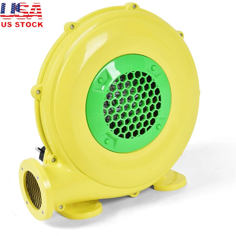 Powerful 480W Air Blower Pump Fan Inflatables Efficient High Pressure Bouncer Blower Portable Lightweight Design Quiet Operation