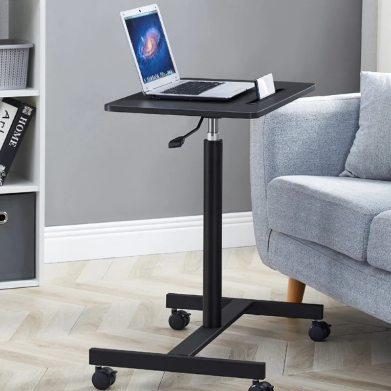 Mobile lifting desk, writing desk, learning desk, live streaming table, sofa side table, bedside table