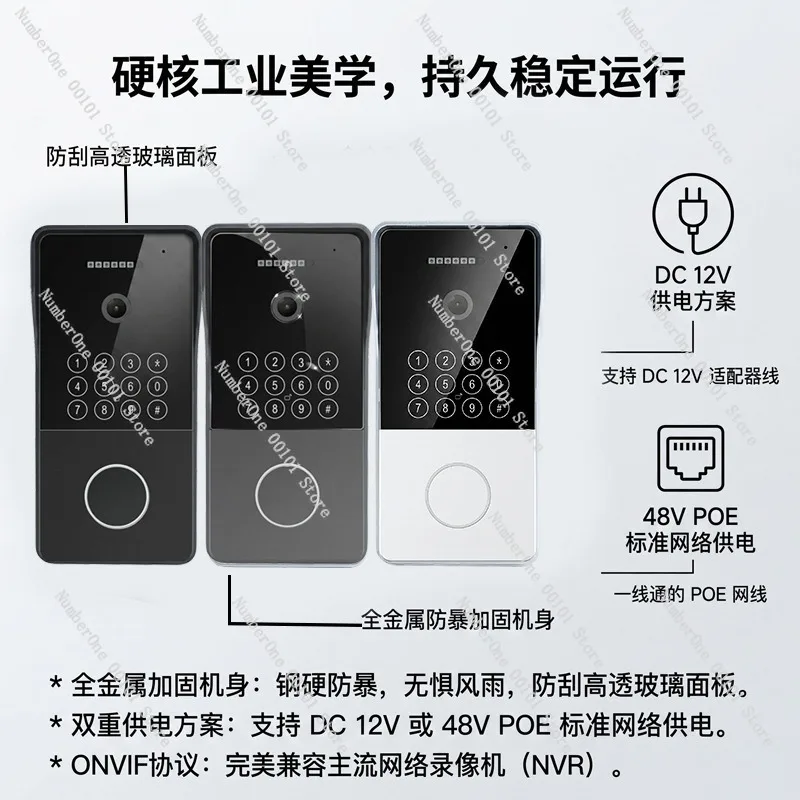 Smart Video Doorbell Wireless WiFi HD Night Vision Camera Remote Monitor Home Security Two Way Audio Intercom