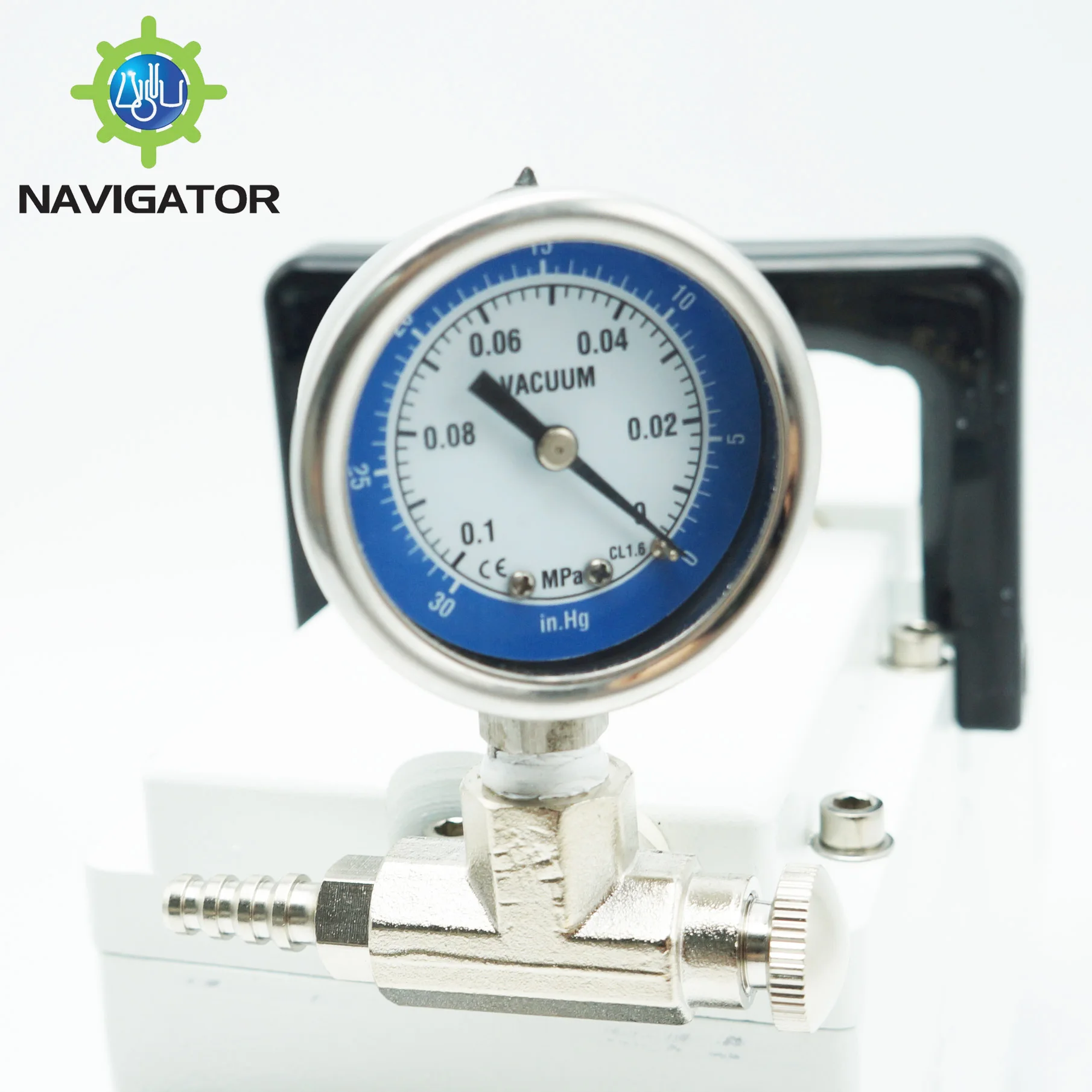 China laboratory vacuum pump with regulator mute lab diaphragm vacuum pump