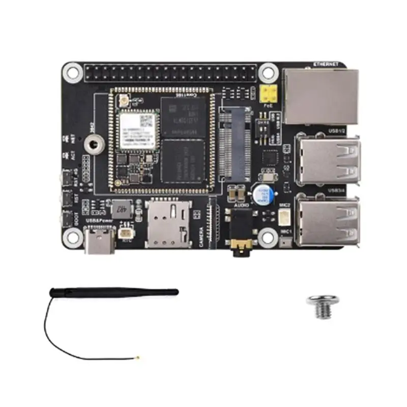 

Плата для разработки на Linux ABKJ-Pico Pi B W со встроенным RV1106, 256 МБ DDE3L, вычислительная мощность 0.5 TOPS, с Wi-Fi, без модуля 4G