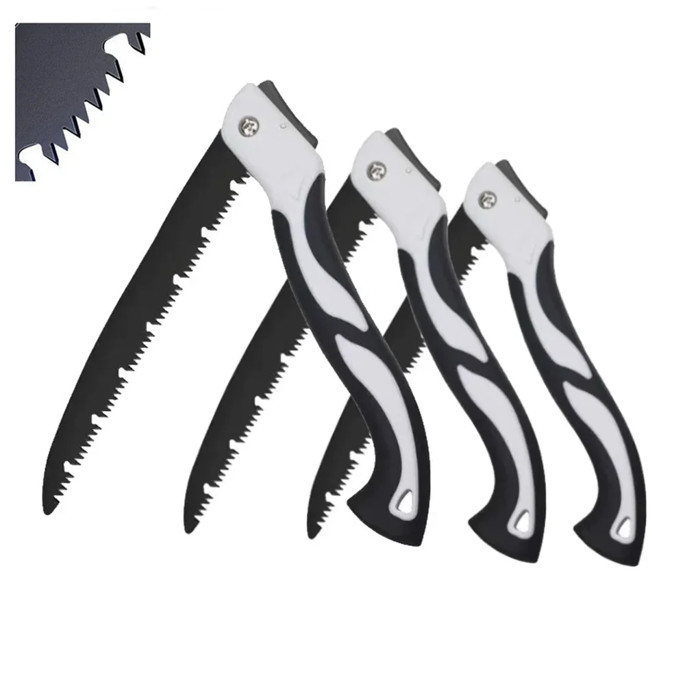 

180mm/210mm/250mm/300mm Hand Saw Garden Saw Home Woodworking Saw Outdoor Quick Folding Hand Pruning Saw Gardening Tools