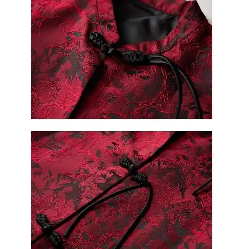 

Chinese Style Men Sleeveless Jacket, Bury Single-Breasted Stand-Up Collar Vest Coat, Beige, Black Available Waistcoat