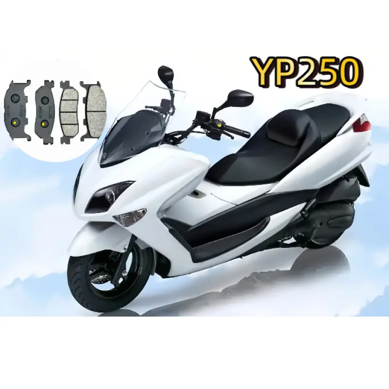 

Motorcycle Front Rear Brake Pads For YAMAHA YP250 Majesty 1999-2003 YP250A Majesty ABS 2002-2003 YP250C Majesty 2002-2006 YP 250