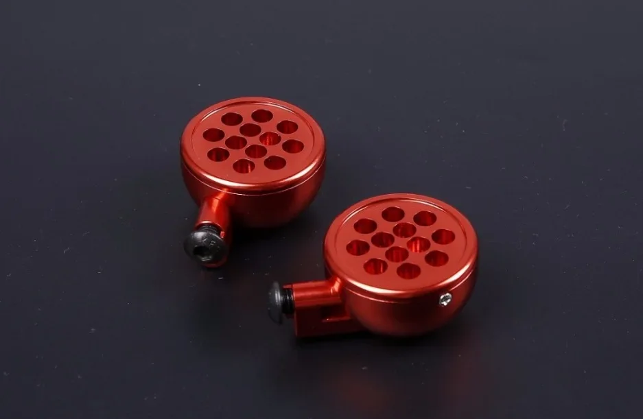 CNC المعادن LED مصباح الإسكان 2 قطعة ل 1/5 Hpi Rovan Km Baja 5b 5t 5sc Rc قطع غيار السيارات