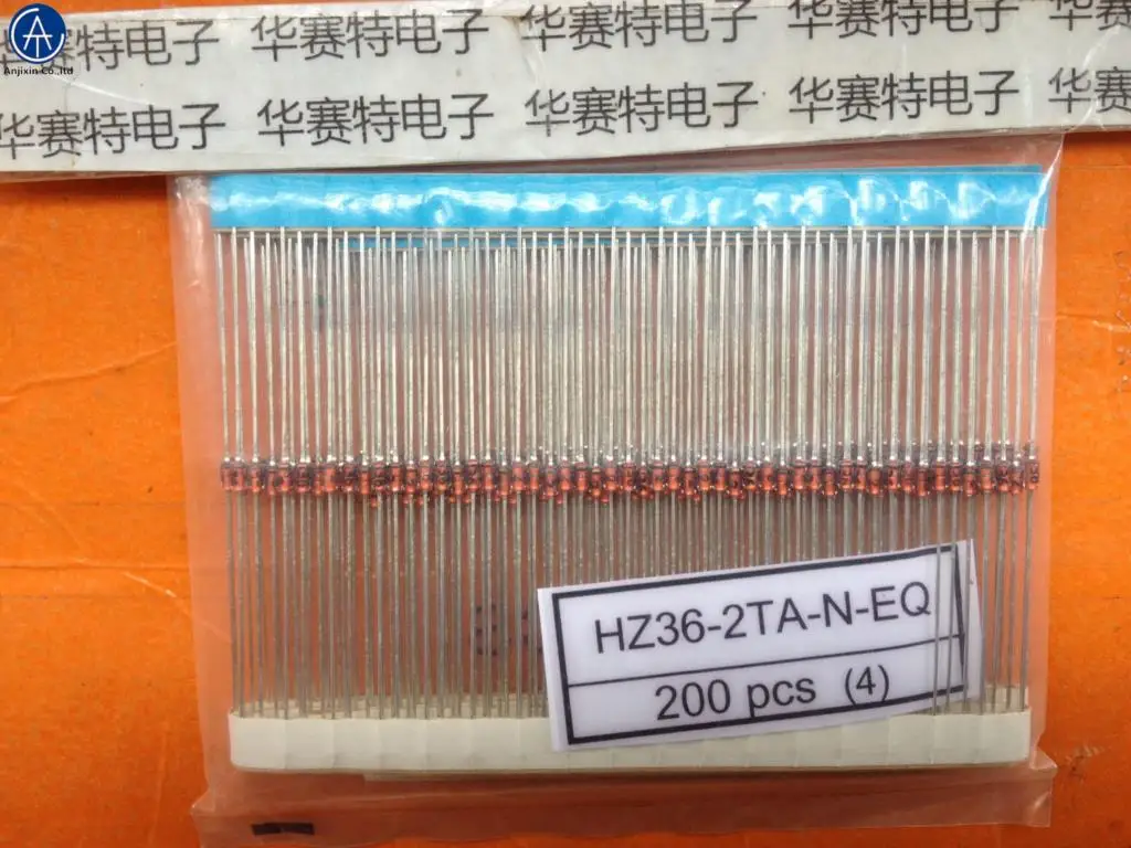 50pcs 100% orginal new HZ36-2TA-N-EQ HZ36-2 DO-35 35.3V-36.8V