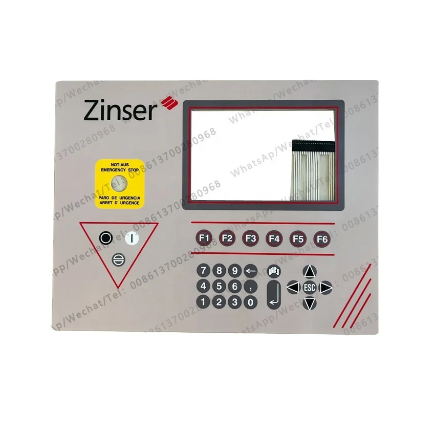 Interruptor de membrana de repuestos para máquina textil de anillo para piezas de marco de anillo Zinser piezas de máquina giratoria