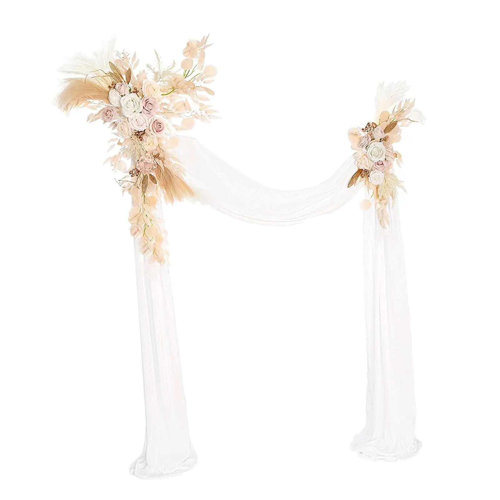 

Элегантный шелковый цветок, свадебная арка, гирлянда с реалистичной розой, декоративная подвеска для особых моментов, выигрывает свадебные автомобили