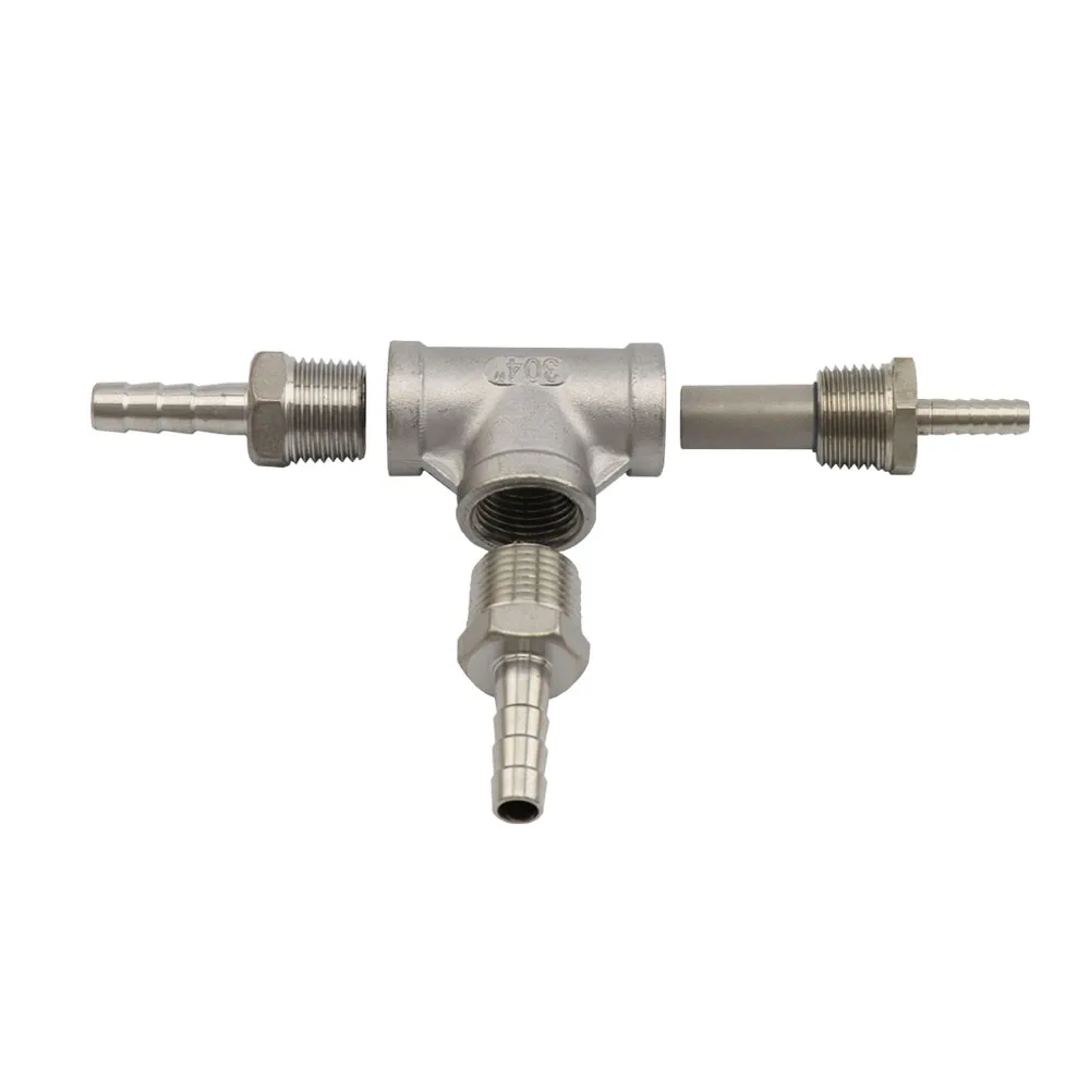 

Beer Brewing Inline Aeration Oxygenation Diffusion Stone 2 Micron Stainless Steel Homebrew Diffusion Stone