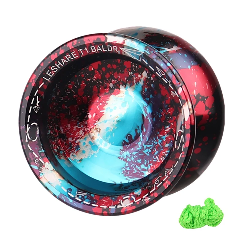 T1 BALDR Unresponsive Yoyo Competitive Yo-Yo,Alloy Yoyo For Beginners,Easy Practise Tricks,With Strings