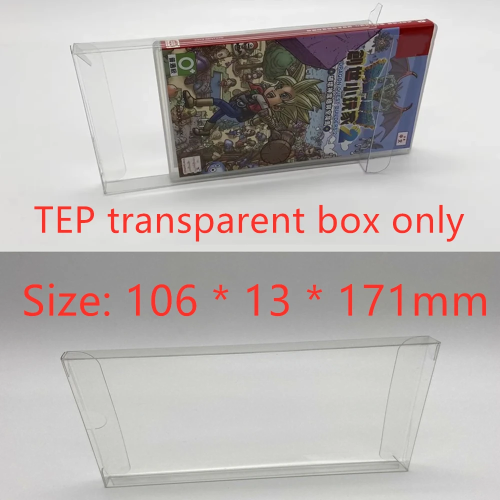 Collection Display Box For Nintendo Switch/NS Game Storage Transparent Boxes TEP Shell Clear Collect Case