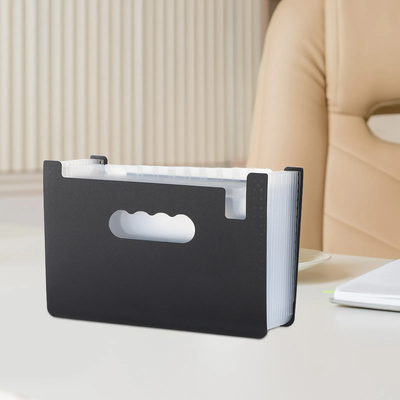 

Многофункциональная папка-органайзер из полипропилена для документов, чеков и купонов, портативная, в стиле аккордеон