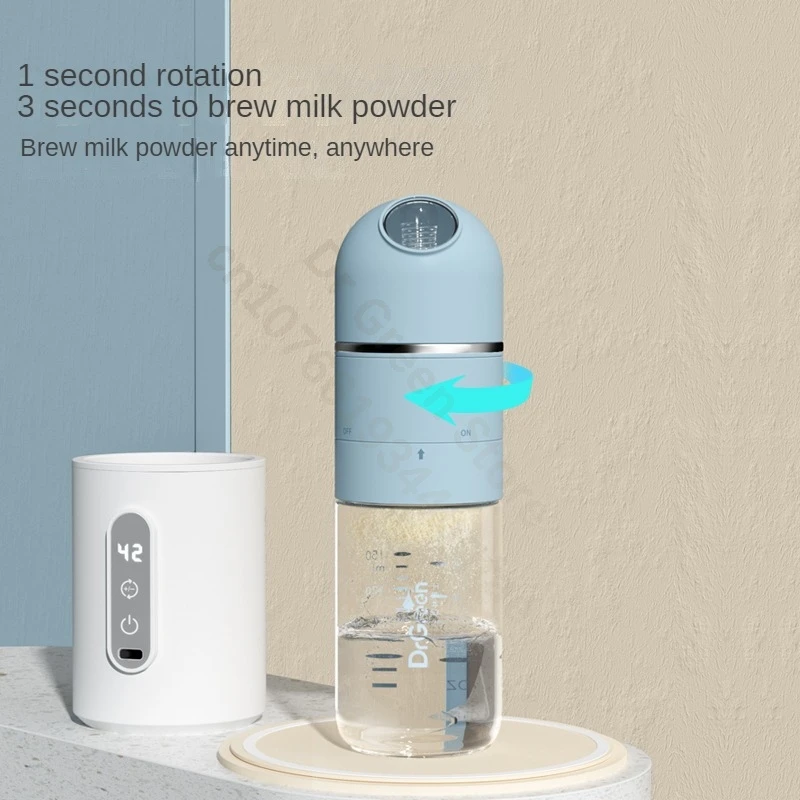Dr.Green  Newborn Baby Bottle 4S Thermostatic Wide Mouth PPSU 180mL/240mL Sealed isolation Fast milk filling Removable/Washable